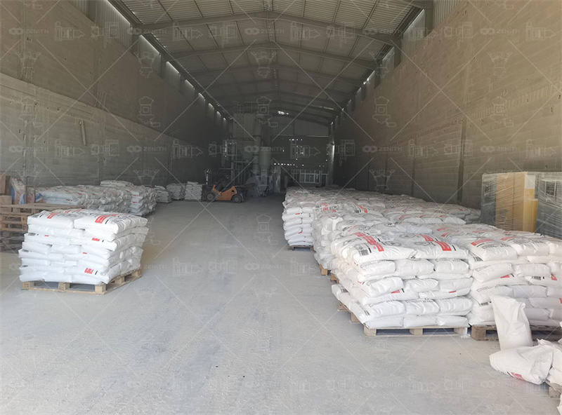 MTW series mill installation with ZENITH engineers