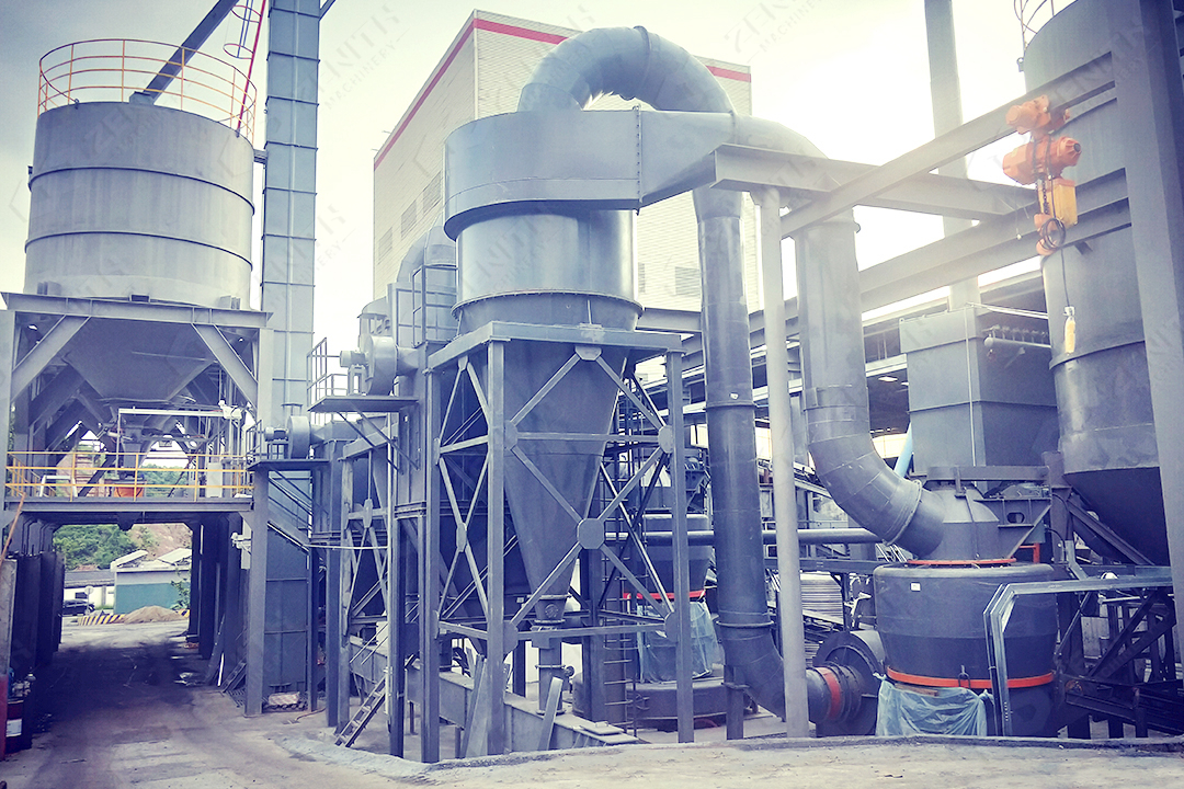 MTW Series Trapezium Mill with electrostatic dispersion system
