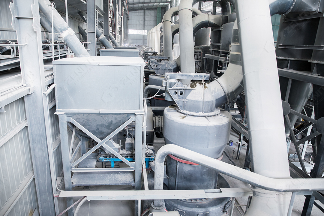 ZENITH mill smart control panel with real-time monitoring interface